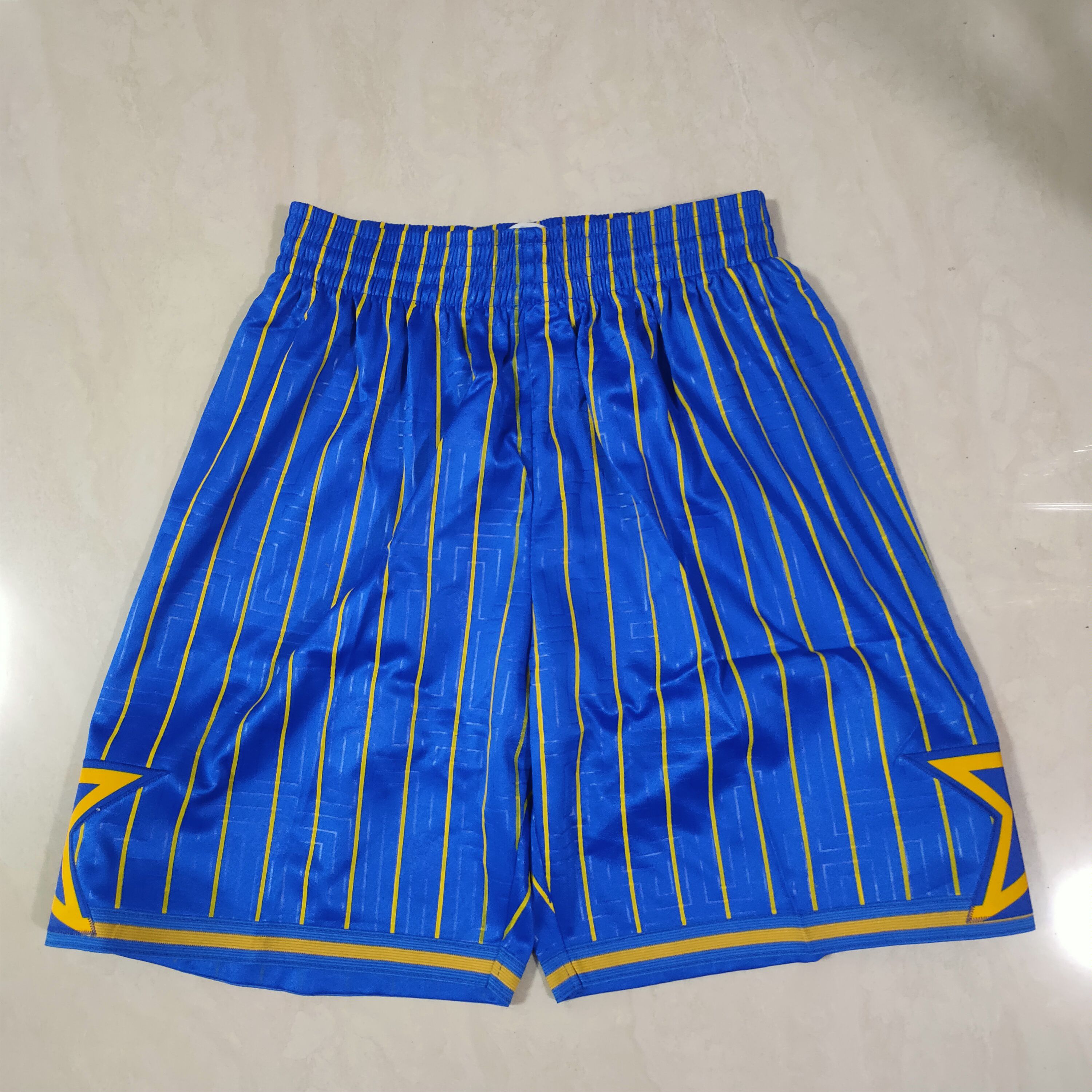 Men NBA Orlando Magic Blue Shorts 0416